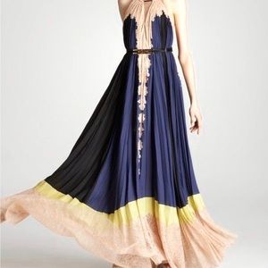 BCBCMaxAzria Lace Maxi Dress XXS